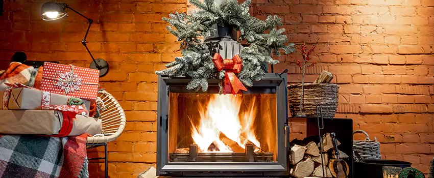 Travis Industries Linear Gas Fireplace Installation in Pocatello, Idaho