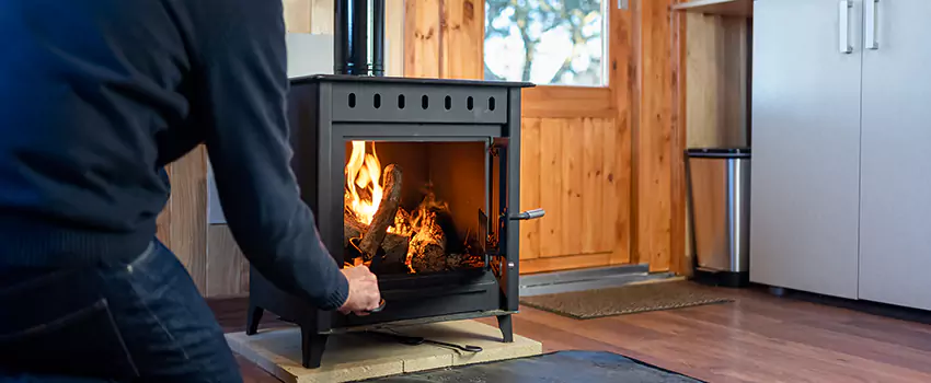 Open Hearth Wood Fireplace Installation in Pocatello, ID