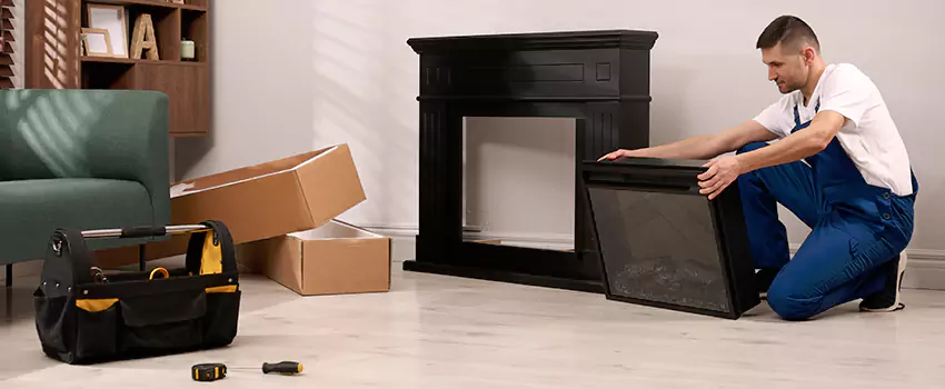 Old Rusted Metal Fireplace Repair And Replacement in Pocatello, ID